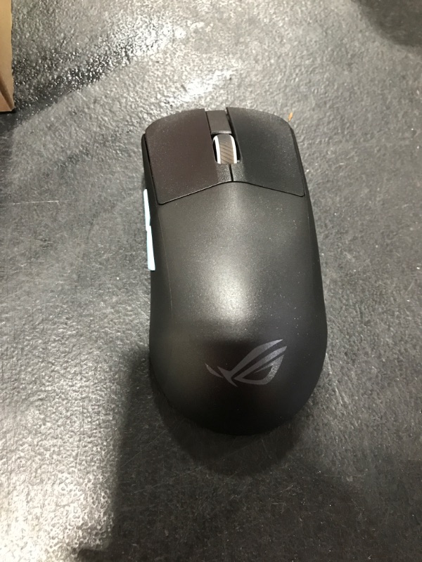 Photo 2 of ASUS ROG Harpe Ace Aim Lab Edition Gaming Mouse, 54 g Ultra-Lightwieght, Connectivity (2.4GHz RF, Bluetooth, Wired), 36K DPI Sensor, 5 Programmable Buttons, ROG SpeedNova, Esports & FPS Gaming, Black Harpe Aimpoint