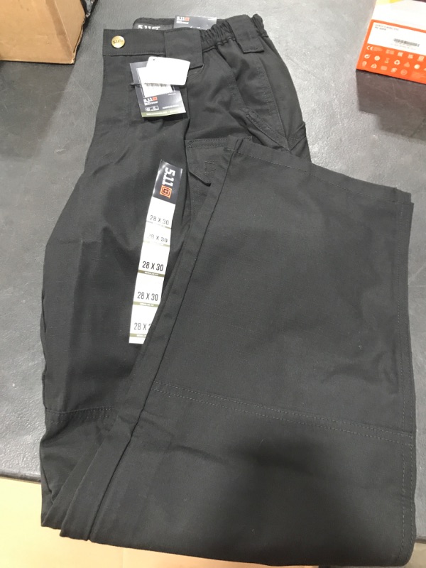 Photo 2 of 5.11 Tactical Men's Taclite Pro Lightweight Performance Pants, Cargo Pockets, Action Waistband, Style 74273 Black 28W x 30L