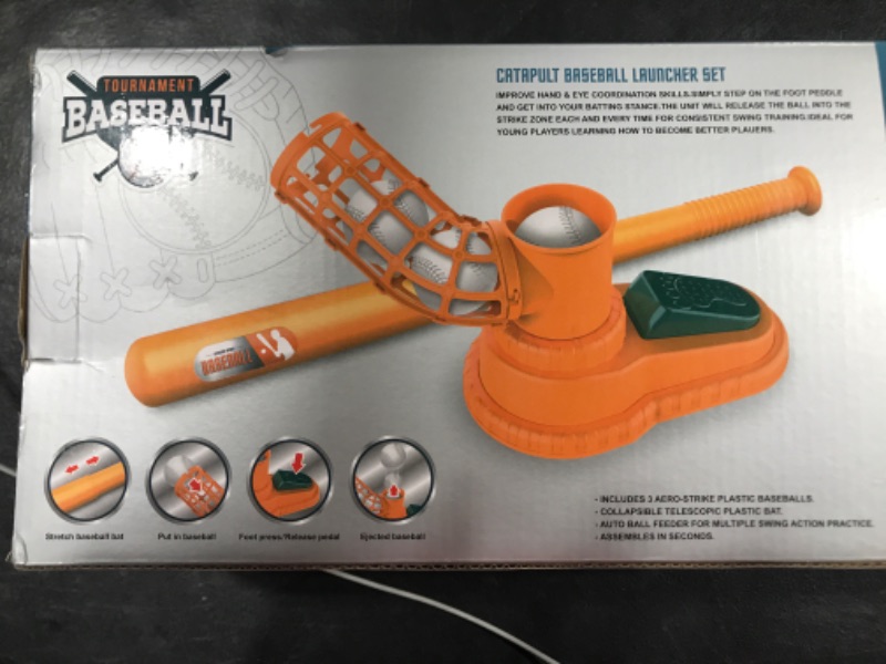 Photo 1 of Catapult Baseball Launcher Set