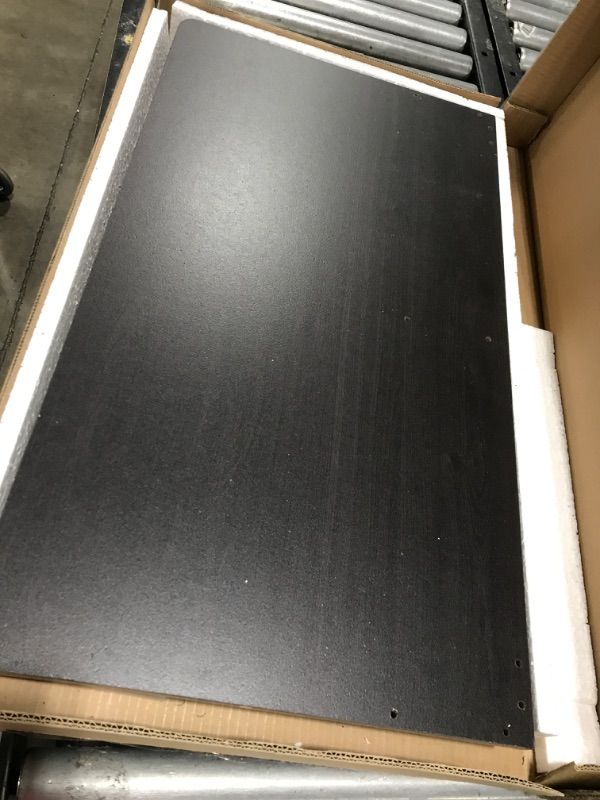 Photo 1 of Furinno Simplistic a Frame Computer Desk, Espresso Espresso Desk