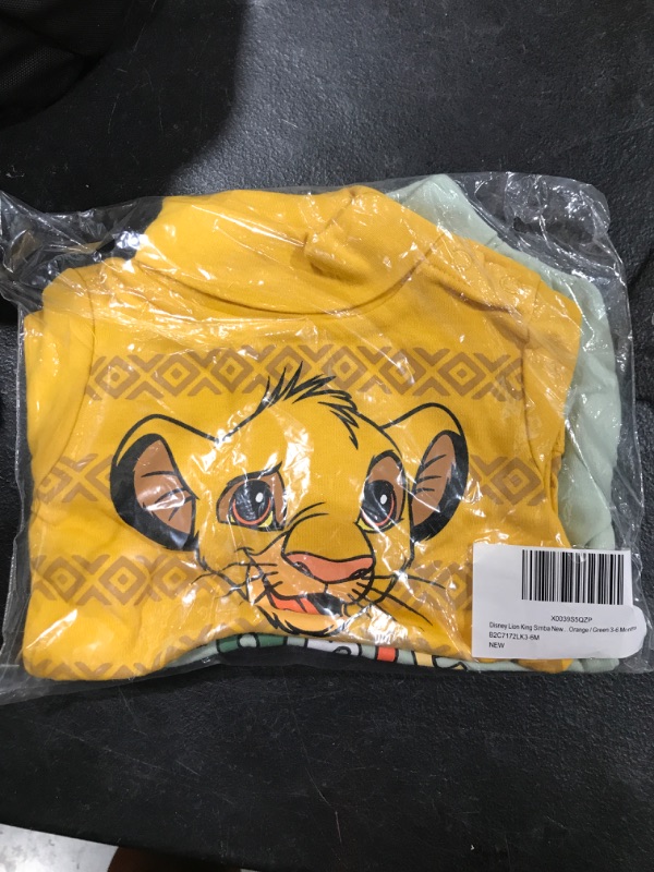 Photo 1 of Disney Simba Mickey Mouse Baby 2 Pack Turtleneck Cuddly Bodysuits Newborn to Infant. Size 3-6months