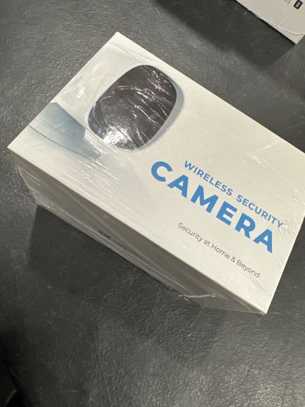 Photo 1 of alphahom 2K Wireless Security Camera for Home Outdoor and Indoor, Surveillance Camera with AI Motion Detection, Waterproof, Color Night Vision, 2-Way Audio, Micro SD/Cloud. FACTORY SEALED. TAG NOTES ITEM IS WHITE. 