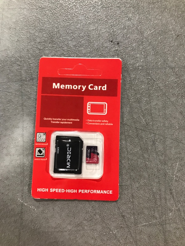 Photo 2 of 512GB Micro SD Card with Adapter High Speed Class 10 Memory Card for Smartphone,Security Camera,Dash Cam,Tablet and Drone 