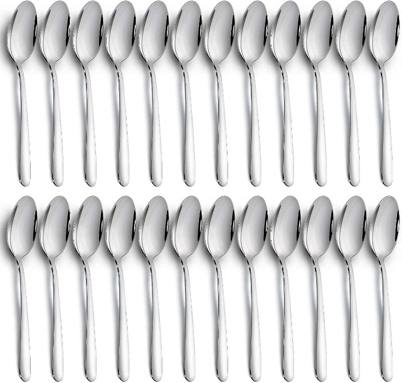 Photo 1 of 32 Piece Stainless Steel 8 Inch Spoons