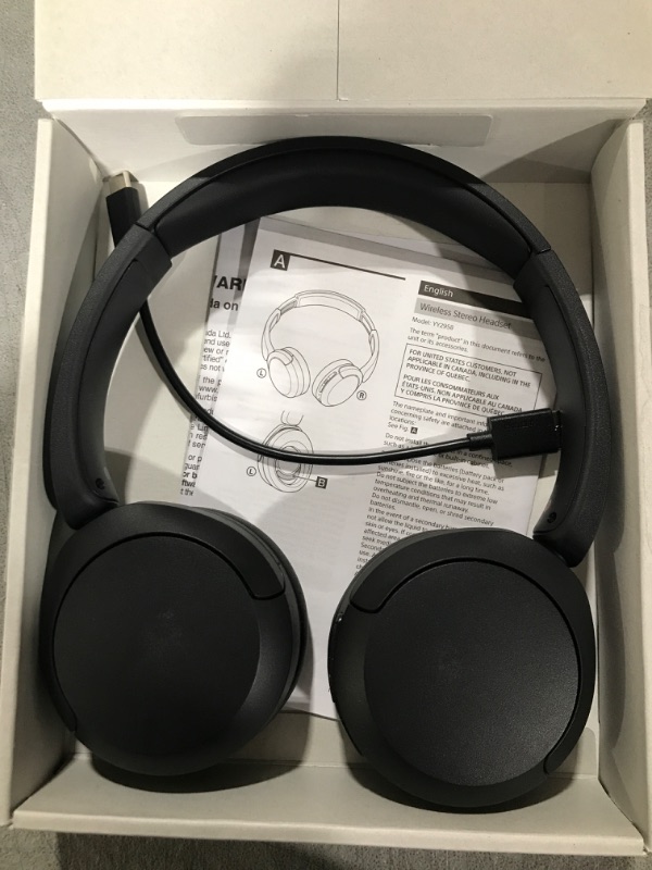 Photo 2 of Sony WH-CH520 Wireless On-Ear Headphones with Microphone (Black)