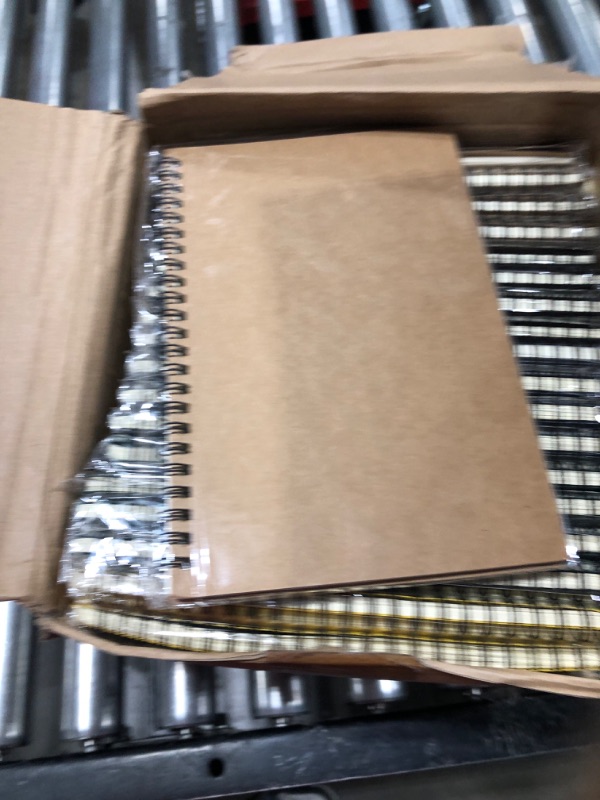 Photo 1 of 72  Pack Spiral Ruled Notebook A5 Lined Travel Notebook 5.5 x 8.3 Inch Colorful Notebook 60 Sheets/120 Pages Memo Notepad Sketchbook Spiral Bound Notebooks for Students Office Business (Multi Colors)