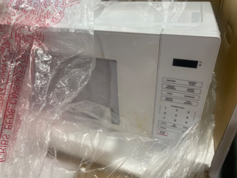 Photo 2 of 1.1 cu. ft. Countertop Microwave Oven in White