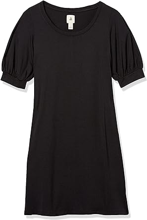 Photo 1 of Amazon Aware Women's Modal Elbow Length Puff Sleeve T-Shirt Dress (Available in Plus Size) large 
