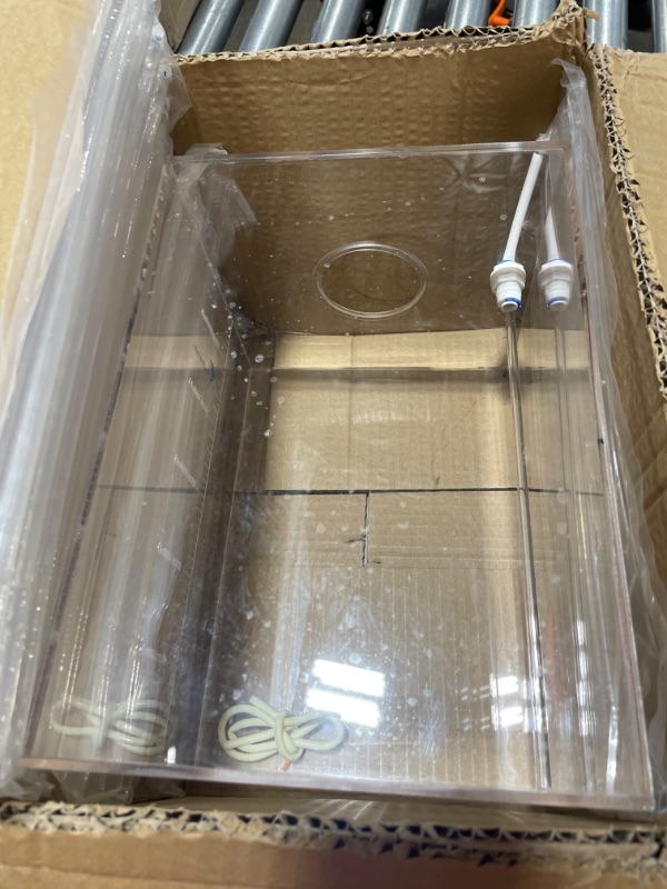 Photo 1 of Acryli Made Liquid Storage Bucket 2.6 Gallons, Working with Dosing Pump,Auto Top Off System Reservoir Container 1 Room 2.6 Gallons