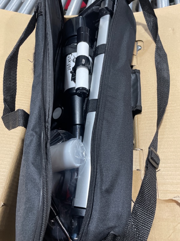 Photo 1 of Gskyer Telescope, 70mm Aperture 400mm AZ Mount Astronomical Refracting Telescope for Kids Beginners - Travel Telescope with Carry Bag, Phone Adapter and Wireless Remote