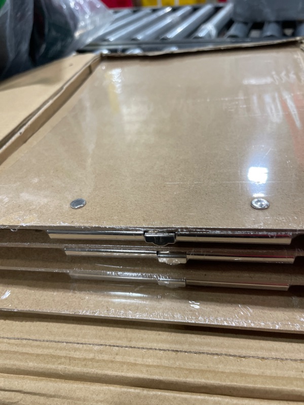 Photo 1 of Letapapa Recycled Wood Clipboards,4 Pack Low Profile Clip, Clip Boards Hardboard Letter Size (9 x 12.5 Inches) for 8.5x11 Inch Paper, Eco-Friendly Clipboards for Office School Classroom Supplies