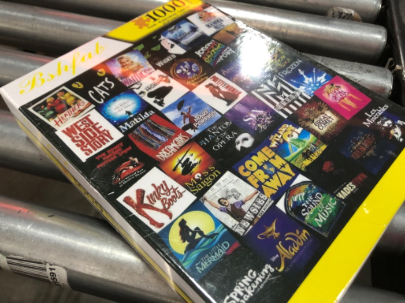 Photo 1 of 1000 Pieces of Jigsaw Puzzles Custom Broadway Musical Theater Jigsaw Puzzle for Adults and Teens Over 12 Years Old Large Size Ideal Relaxation Decompression Meditation Gift 27.6x19.7 Inches
