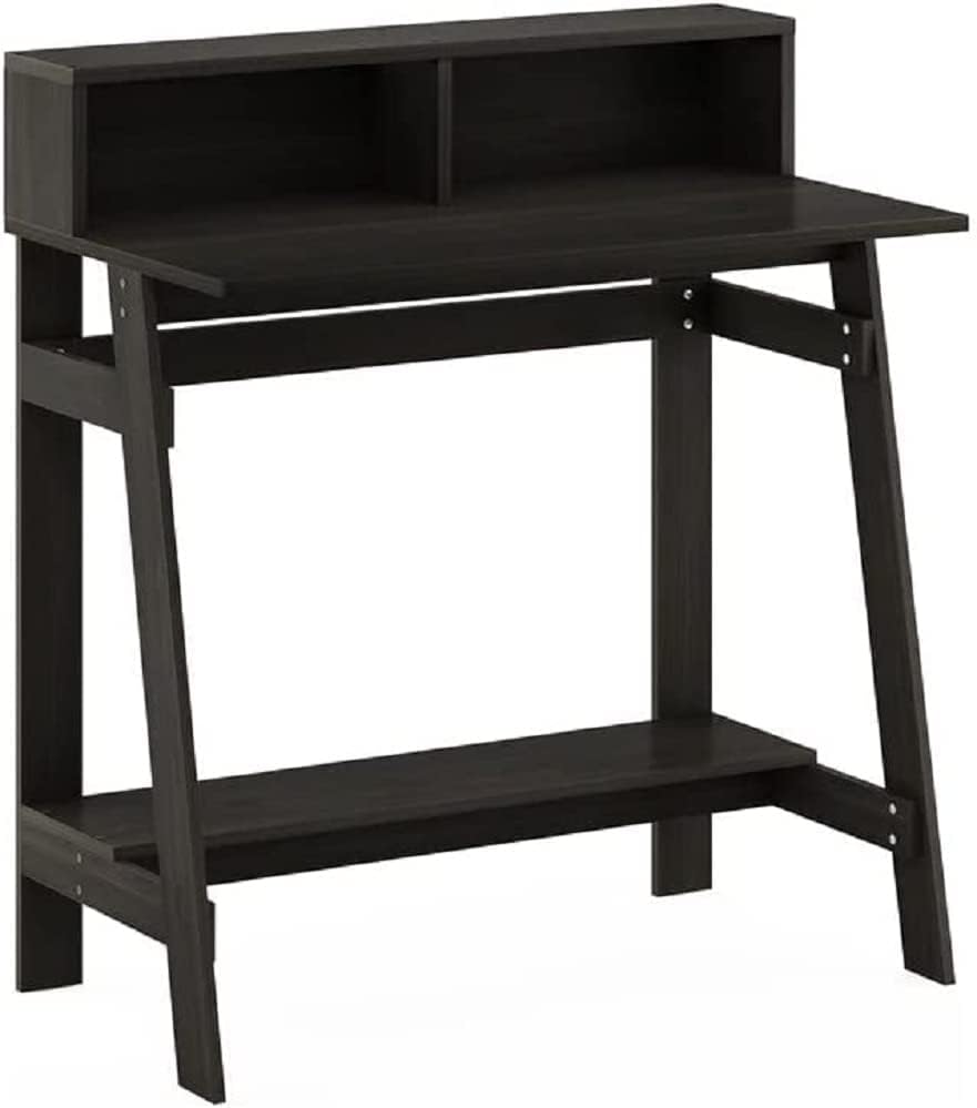 Photo 1 of Furinno Simplistic a Frame Computer Desk, Espresso 17.9"D x 31.6"W x 35.5"H
