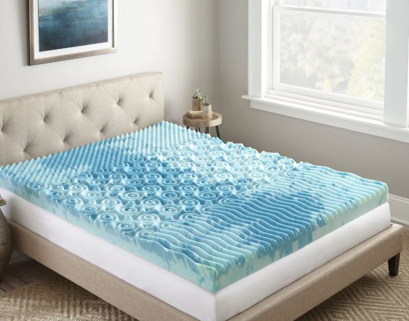 Photo 1 of Henredon 4" Cooling Gel Mattress Topper with Multi-Zone Gellux® Foam, Queen
