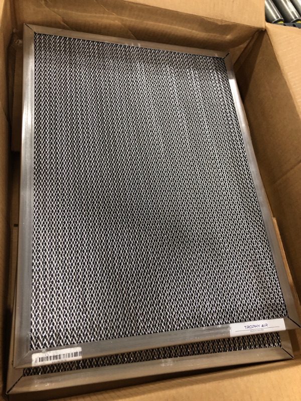 Photo 2 of 17x24x1 Electrostatic Washable Permanent A/C Furnace Air Filter 2 PACK USED
