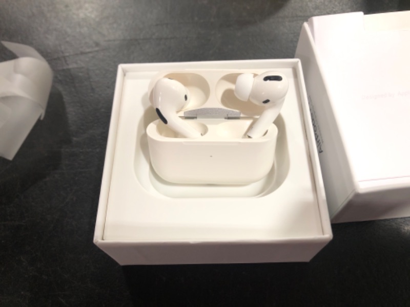 Photo 2 of Apple AirPods Pro True Wireless Bluetooth Headphones (1st Generation) with MagSafe