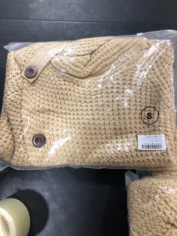 Photo 1 of Asvivid Women's 2023 Spring Fashion Turtle Cowl Neck Long Sleeve Wrap Asymmetric Pullover Sweaters 