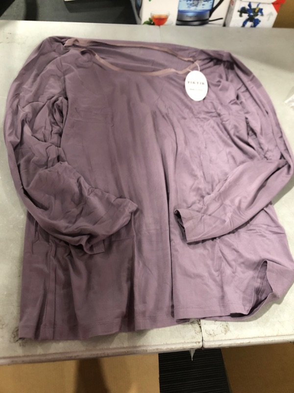 Photo 2 of 2XL PURPLE PAJAMA SET 