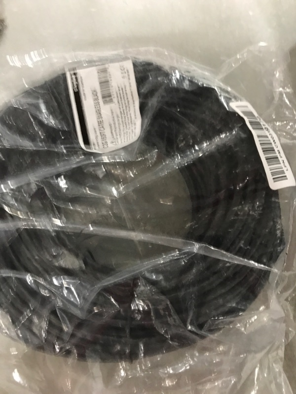 Photo 1 of C2G 150ft Cat5e Snagless Unshielded (UTP) Network Patch Cable - Black