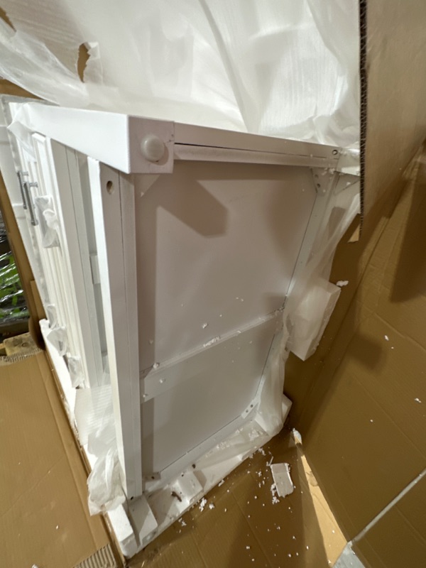 Photo 1 of (NEEDS A TRUCK FOR PICKUP)  allen + roth Presnell Dove White Single Sink Vanity with Carrara White Natural Marble Top (Common: 37-in x 22-in)
