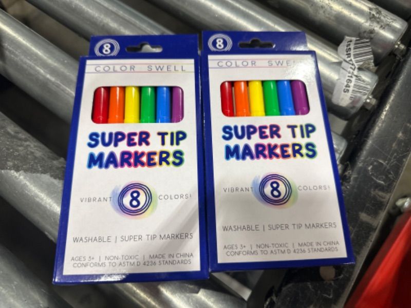 Photo 1 of Color Swell Super Tip Washable Markers PACK OF 2 