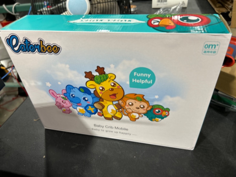 Photo 1 of Baby Mobile for Crib with Music and Lights, Remote and Projection. Pack and Play Toys for Ages 0+ Months (Pink-Bee)