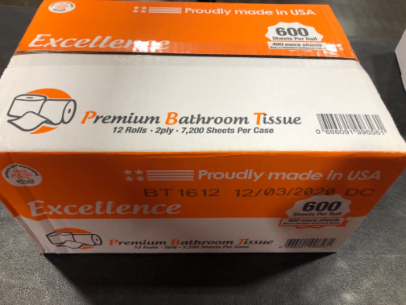 Photo 1 of 12 Rolls Premium Bath Tissue 