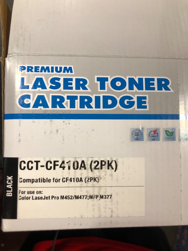 Photo 2 of Laser toner Cartridges Black For HP401A