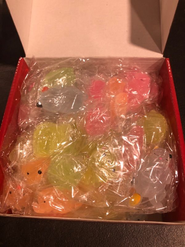 Photo 2 of 60Pcs Mochi Squishy Toys, Cute Animals, Assorted Colors, for Kids Boys Girls Party Favors Birthday Gifts
