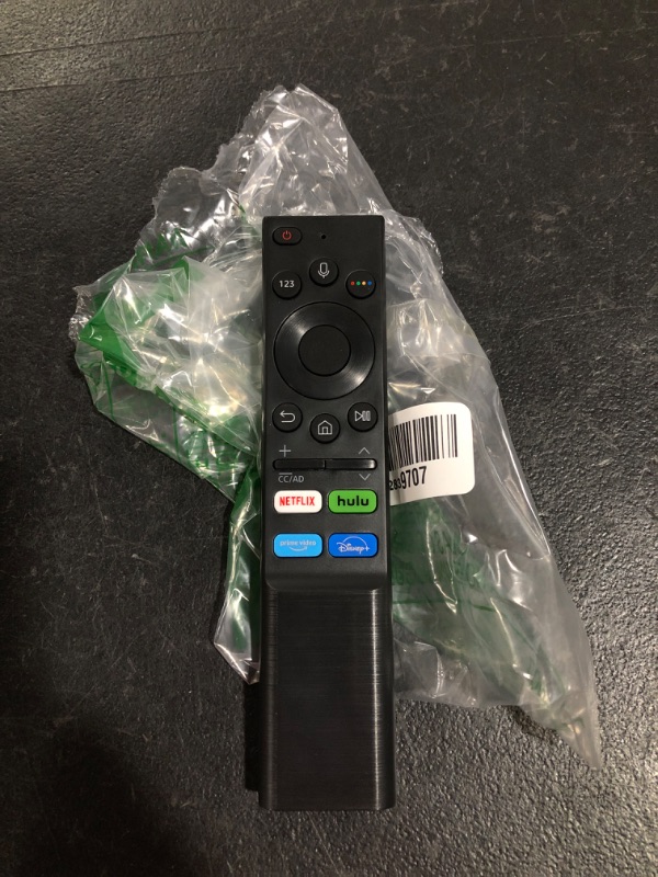 Photo 2 of New Replacement Voice Remote for Samsung TVs, only for Samsung-TV-Remote with Voice Function, for Samsung QLED UHD HDR FHD 4K 8K Smart TV 01385-VC