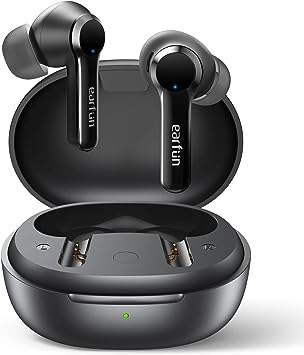 Photo 1 of EarFun Air Pro 2 Wireless Earbuds, [2023 Version] Hybrid Active Noise Cancelling Wireless Earphones, Bluetooth 5.2 Headphones with 6 Mics, in-Ear Detection, App for Custom EQ, Wireless Charging, 34Hrs
