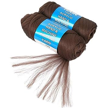 Photo 1 of 100% Brazilian Wool Hair Acrylic Yarn For African Hair Jumbo Braids/Senegalese Twist/Faux Locs/Wraps/Dreadlocks (1Roll, 350)