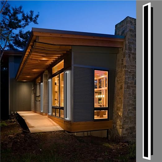 Photo 1 of  LED Long Wall Lamp Outdoor Wall Lights Waterproof IP65 Aluminum Light Garden Villa Porch Sconce Light Luminaire (UL Classified)