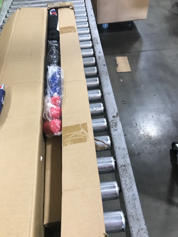 Photo 1 of GSE Premium Solid Wood Ladder Ball Toss Game Set with Ladder Ball Bolas & Carrying Case Wood Ladder Toss Game-1 Set