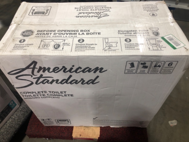 Photo 4 of AMERICAN STANDARD BRANDS 3378128ST.020 American Standard Toilet