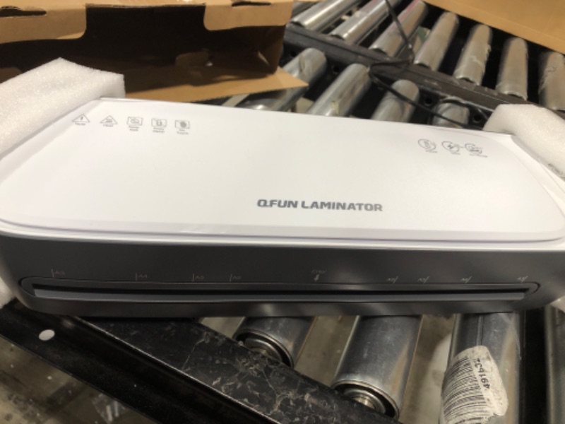 Photo 3 of Laminator Machine 13-Inch Thermal Lamination with Laminating Sheets 9 in1 Office Desktop Laminate Machine, Portable A3 Laminater for Teachers Personal 60S Warm-Up Never Jam SL888