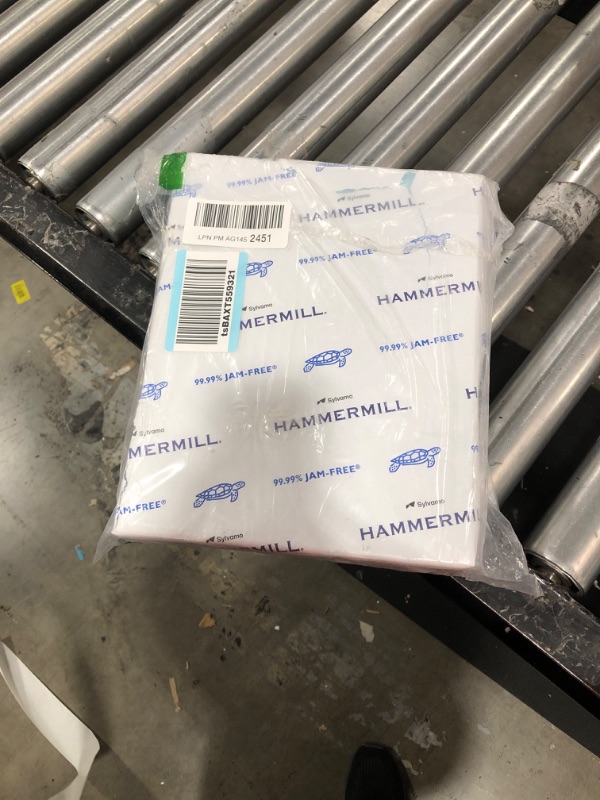 Photo 1 of Hammermill Colored Paper, 24 lb Blue Printer Paper, 8.5 x 11-1 Ream (500 Sheets) - Made in the USA, Pastel Paper, 103671R Blue 1 Ream | 500 Sheets