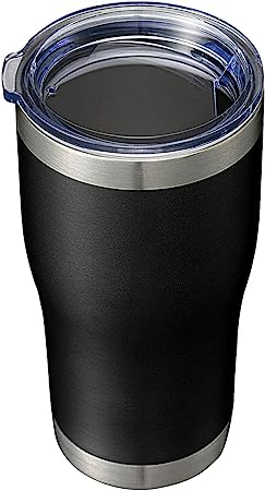 Photo 1 of HASLE OUTFITTERS  Tumbler Bulk, Stainless Steel Tumblers with Lid, Vacuum Insulated Tumbler, Double Wall Tumbler Cup, coffee mugs, Black, MULTI 
