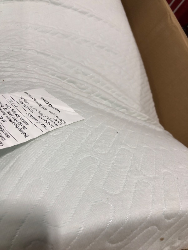 Photo 3 of 3 Inch Gel Memory Foam Mattress Topper Queen Size High Density Cooling Pad Pressure Relief Bed Topper (with Removable & Washable Bamboo Cover)
