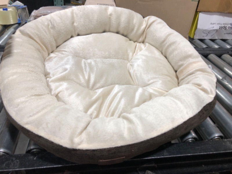 Photo 2 of AKC Casablanca Round Solid Pet Bed
