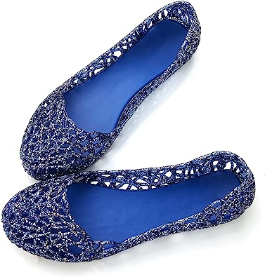 Photo 1 of Dear Time Women Flat Heel Summer Beach Jelly Shoes 6.5
 