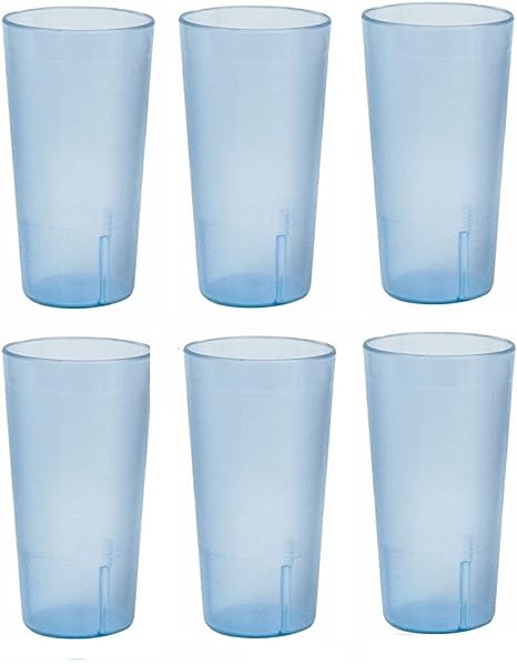 Photo 1 of 20 Ounce Restaurant Tumbler Beverage Cup, Stackable Cups, Break Resistant Commmerical Plastic