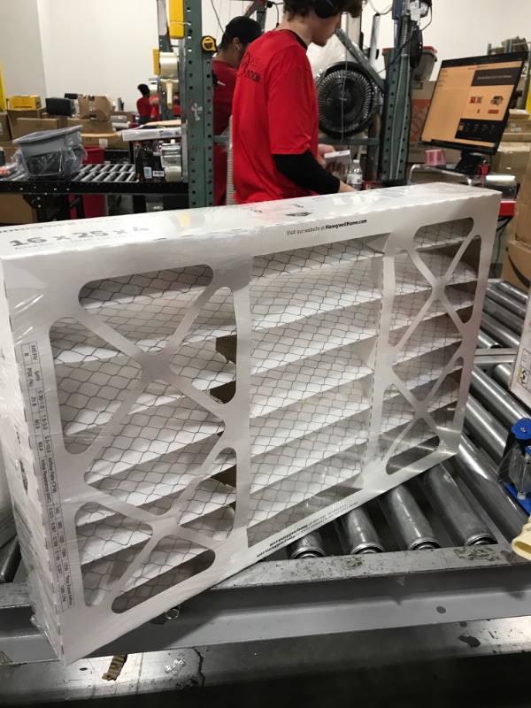 Photo 2 of 16x25x4 AC Furnace Pleated Air Filter Replacement – Allergen Defense