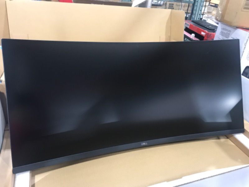 Photo 2 of Dell Curved Gaming Monitor 34 Inch Curved Monitor with 144Hz Refresh Rate, WQHD (3440 x 1440) Display, Black - S3422DWG