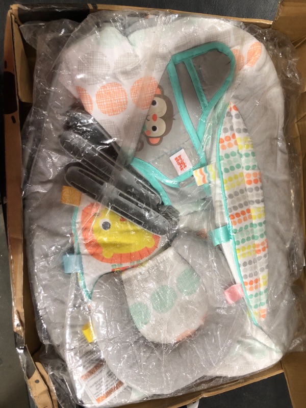 Photo 1 of Bright Starts Whimsical Wild Comfy Baby Bouncer Seat with Soothing Vibration and Music
