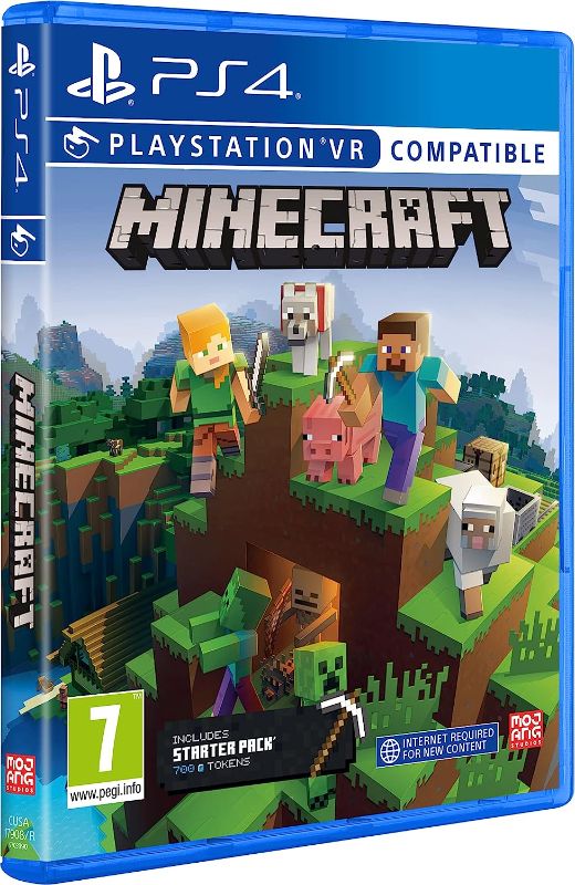 Photo 1 of Minecraft Starter Collection (PS4)
