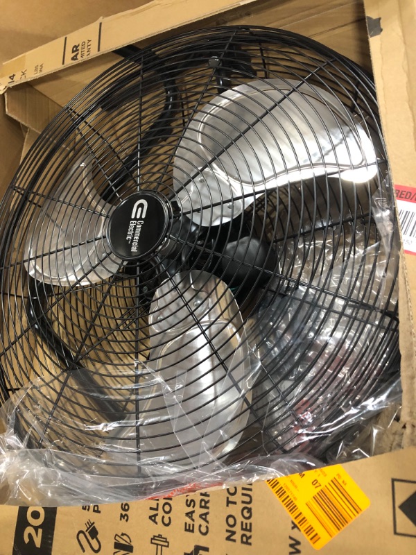 Photo 2 of 20 in. 3-Speed High Velocity Floor Fan
