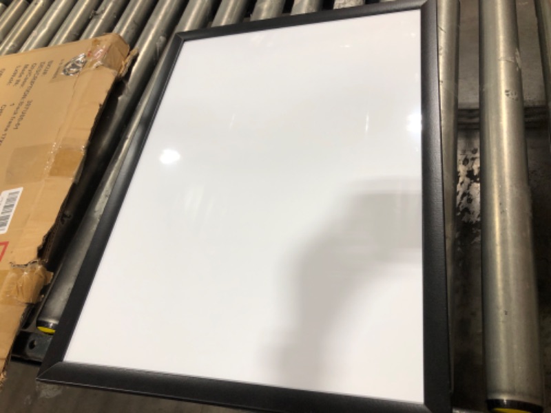Photo 2 of U Brands Magnetic Dry Erase Board, 17 x 23 Inches, Black Wood Frame (307U00-01) 23'' x 17''