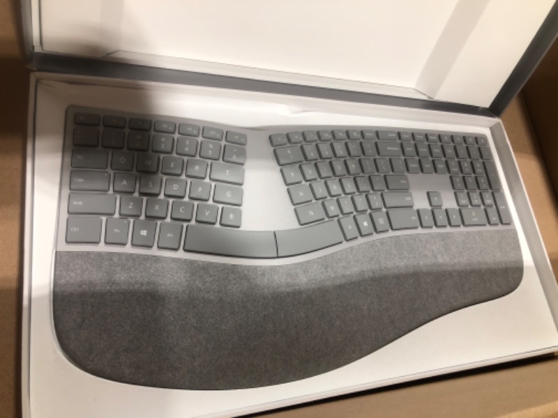 Photo 2 of Microsoft Surface Ergonomic Kybrd SC Bluetooth English US Hdwr Gray