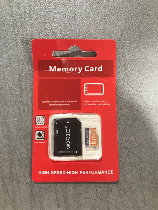 Photo 1 of 512GB Micro SD Card High Speed MicroSD Class 10 Memory Card for Nintendo Switch,Smartphones,Action Cameras,Tablets and Drone 